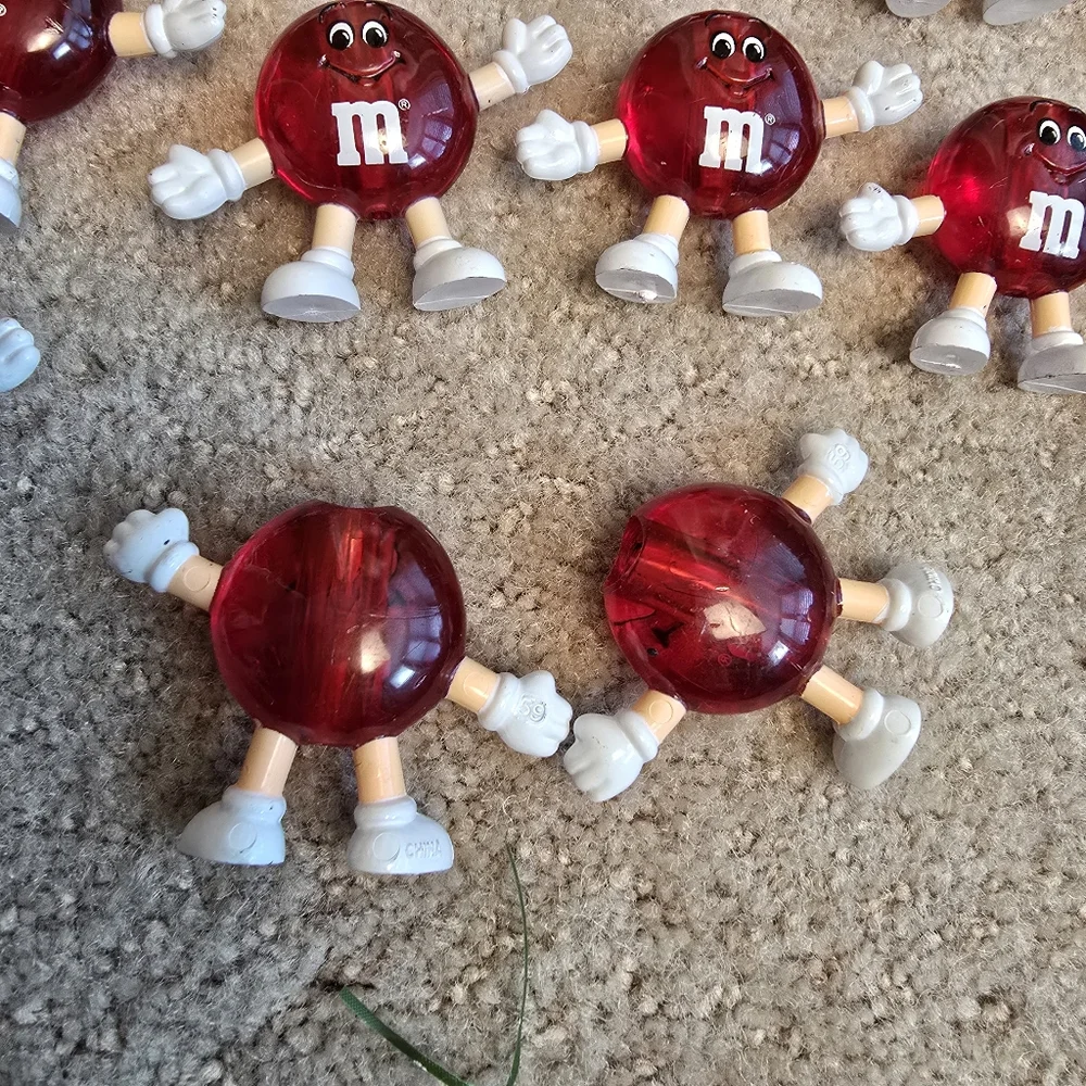 Vintage M&M’s Christmas Plastic Candy Light Covers 80 Covers!